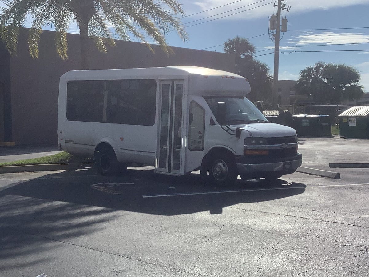 25-PASSENGER SHUTTLE BUS
